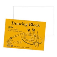 5pcs Set - Buku Lukisan B4 (100gsm / 135gsm) - Drawing Block School Art Paper / Kertas Lukisan Sekol