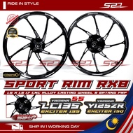 Sport Rim HYPERTECH Y125Z LCV8 LC5S EXCITER 135 1.6 1.6 X 17 PRO-RX8 Cast Casting Wheel CNC Alloy 8 