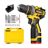 MASARU รุ่น MSR-CD205 สว่านไฟฟ้าไร้สาย สว่านกระแทกไร้สาย 48V สว่านไร้สาย 2 ระบบ ปรับสปีดได้ ไขควง งา