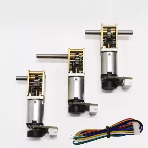 N20-1218 DC 3V 6V 12V All Meal Gar Mini Electric Motor With Encoder