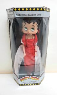 絕版 1998年 BETTY BOOP The Boop oop a doop Girl Collectible Fashion Doll 比蒂公仔