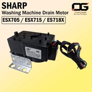 SHARP ESX705 / ESX715 / ES718X 2pin DRAIN MOTOR WASHING MACHINE