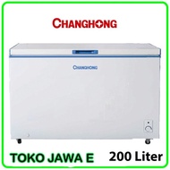 CHEST FREEZER BOX/COOLER BOX CHANGHONG CBD 205 - Kapasitas 200 Liter