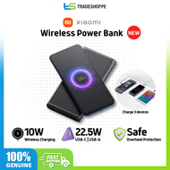 Xiaomi Mi Wireless Power Bank 10000mAh WPB15PDZM Powerbank Wireless Charging 10W + USB-C 22.5W Travel Size