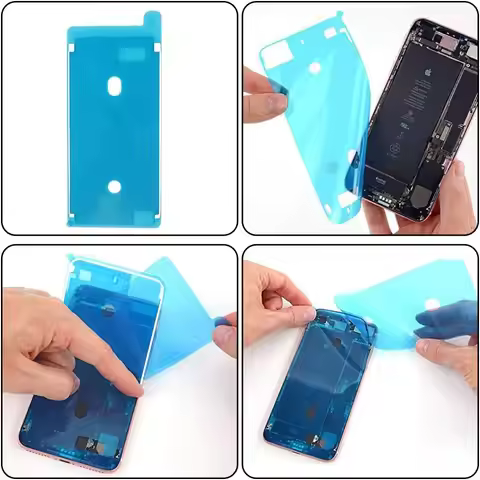 10pcs Waterproof 3M Adhesive for iPhone 6S 7 8 Plus X 8P XS Max XR 11 12 XSM Sticker LCD Screen Fram