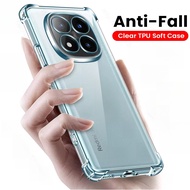For Xiaomi 14 CIVI 4Pro 15 14T 14 Pro 14 13 Ultra Redmi A3 14 13 C 13R K70E Turbo 3 Case TPU Soft Ba