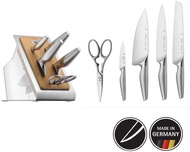 WMF Chefs Edition Knife Block Set 6 Pc Performance Stainless Steel Silver (Preorder - Will arrive in
