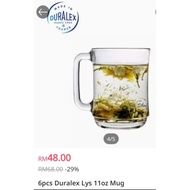 💥💥💥Duralex Wave 6pcs Duralex Lys 11oz mug 💥💥💥