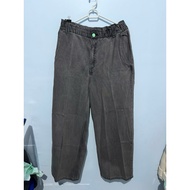 Preloved H&M Grey Paperback Jeans Women - Denim Women's Long Pants Grey