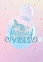 A4 Notebook: Mermaid Vibes A4 Notebook with Lined Paper | 240 Pages | 8.3" x 11.7"
