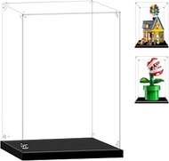 LILIKAKA Acrylic Display Case for Lego 43217 Up House, 8x6x12inches (20x15x30cm), Protect Your Colle