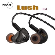 ZiiGaat Lush in Ear Monitor, 1DD+4BA Hybrid Earphone IEM | Studio Monitor Tunning Wired Earbuds with