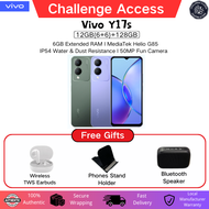 Vivo Y17s (6GB+6GB Extended RAM + 128GB ROM) l Vivo Malaysia Warranty l 50MP Dual Camera l IP54 Water &amp; Dust Resistance