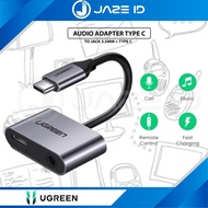 Ugreen Converter USB Type C To Jack 3.5mm DAC Music Call Mic Charge