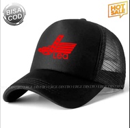 Topi Distro Lea / Topi distro Lea Premium / TOPI TRUCKE LEA / Logo Merah