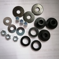 YAMAHA RXZ TAIL LAMP DAMPER & BUSH SET 0 LAMPU BELAKANG EKOR TAILLAMP LIGHT RUBBER GETAH BOSS MILI B