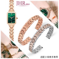 手表带 Genuine original small green watch watch with stainless steel bracelet female fit Lola Rose Armani Rossini ck Juli ob