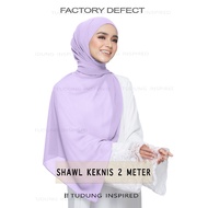 DEFECT SHAWL HEAVY CHIFFON 2 METER Shawl Chiffon Shawl