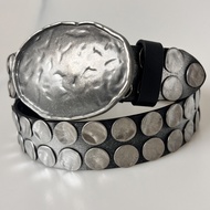 [Saror]Men's Fashion Punk Belt with Gradient Color Rivets