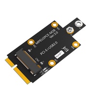 Mini M.2 Key B to PCI-E Adapter with Dual NANO SIM Card Slot for 3G/4G/5G Module Durable