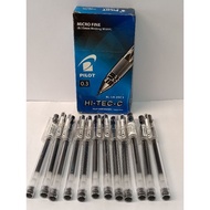 ORIGINAL Hi-tec-C 0.3 Pulpen, Black/hitec 0.3 Pen/Hi-tec 03/hitek, pills, nose