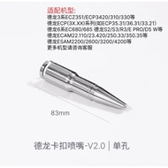 Milk foaming steam nozzle for Delonghi EC0310, EC35.31, EC310, EC680, EC885 coffee makers
