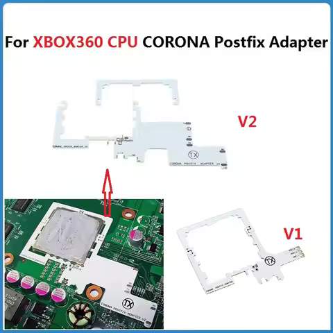 For XBOX360 CPU CORONA Postfix Adapter V2 V1 For Xbox 360 Slim CPU 4G Bib Probe Corona Replacement R