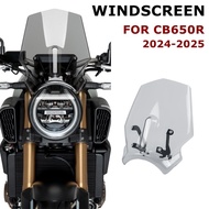 Motorcycle Windshield Windscreen For Honda CB650R CB 650R CB 650 R 2024 2025 Fairing Shield Visor Wi