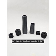 BC TYPE CARBON HANDLE SET/CARBON HANDLE ROD CASTING