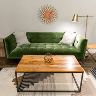 Fireworks II - 大號木製旭日紋銅/金掛鐘