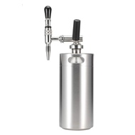 Home Brew Stainless Steel Nitrogen Infusion Coffee Keg Nitro Cold Brew Coffee Maker