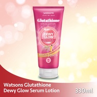 WATSONS Glutathione Dewy Glow Serum Lotion 330ml - Niacinamide Ha Kakadu Plum Extract