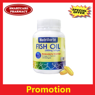 [Exp:August 2025] Nutriforte Fish Oil 1000mg -100 SOFTGEL