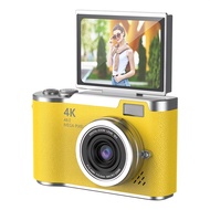 4K HD Digital Camera 6.1cm Flip Screen Professional Camera Support for Taking Photos Recording Video