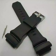 WATCH STRAP G-SHOCK GA-150 GA-200 GA-201 GA-300 GA150 GA200 GA201 GA300 COLOR BLACK FREE 2 PENS