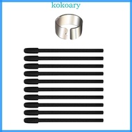 KOK 10PCS Artist Grade Pen Tips Natural Touching Digital Drawing Replacement Pen Tips For PTK470 PTK