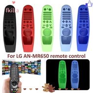 FKILLA LG AN-MR600 AN-MR650 AN-MR18BA AN-MR19BA Remote Controller Protector Non-slip TV Accessories Waterproof Silicone Cover