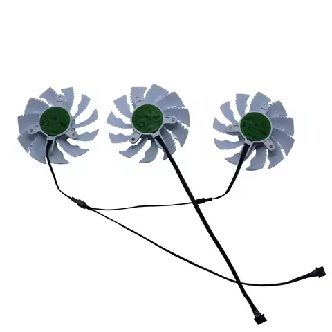 T128015SU,Video Cards Fan,GPU VGA Cooler,For Gigabyte RTX 3070Ti 3080 3070 3080ti OC White Version,G