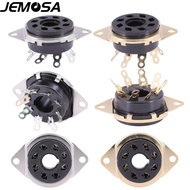 Soket Tiub Bakelite 8Pin GZS8-E Untuk KT88 kt66 6SN7 6550 EL34 6N8P 6n9p CV181 6L6 6V6 GZ34 Penguat 