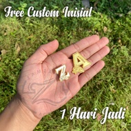 NAME INITIAL BROS / LETTER BROS / HIJAB PIN BROS / ACRYLIC BROS / NAME BROS / BY ZAMZA_ACRYLIC