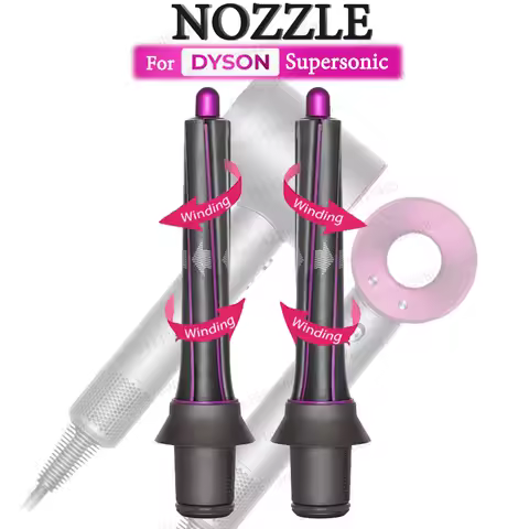 Hair Dryer Curling Attachment 40mm Automatic Curling Nozzle For Dyson Supersonic Hair Dryer Accessor