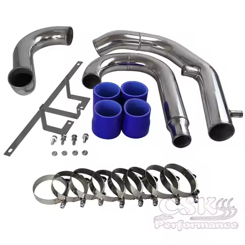 Pipe Kit Intercooler For Mitsubishi Lancer EVO 7 8 9 4G63 CT9A 2.0L 01-05 FMIC