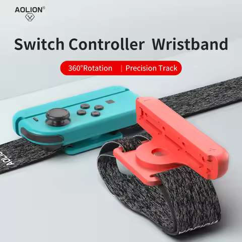 Universal Dance Strap Wrist Band for Nintendo Switch Elastic Breathable Wristband for Joy-Con Contro