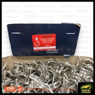 GANTUNGAN [100 pcs] NSK 25 nickel plated hanger screws im