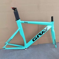 ➹700C Single Speed 48/52/56cm Fixed Gear Bicycle Fixie Bike Frame Aluminum Alloy Fork Track Bike ☛❤