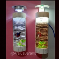 Aquarium Mini / Aquarium Dinding / Aquarium Akrilik / Aquarium Ikan Cupang / Aquarium Ikan Hias / Aquarium Kaca / Aquarium Mini / Akuarium Mini Full Set / Akuarium Ikan Cupang / Akuarium Ikan Hias / Akuarium Kaca / Akuarium Mini