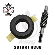 SUZUKI RC80 RC100 RC SPEEDOMETER GEAR ASSY METER GEAR ASSY