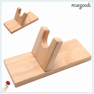 ROSEGOODS Hot Glue Holder, DIY Universal Hot Glue|Base,  Wooden Hot Glue Support Stand