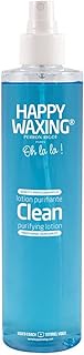 Happy Waxing - Clean Purifying Lotion - Spray Bottle - Prepare and Cleanse the Skin Before Waxing - 