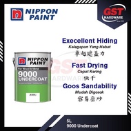 Nippon Paint Undercoat Paint Wood 9000 Undercoat Metal Cat Undercoat 5L Nippon Undercoat Primer Paint